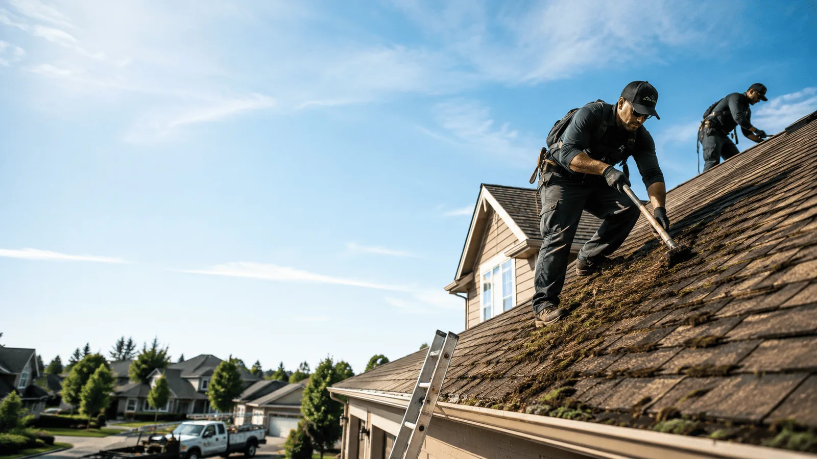 Roof Moss Removal in Damascus, PA near me